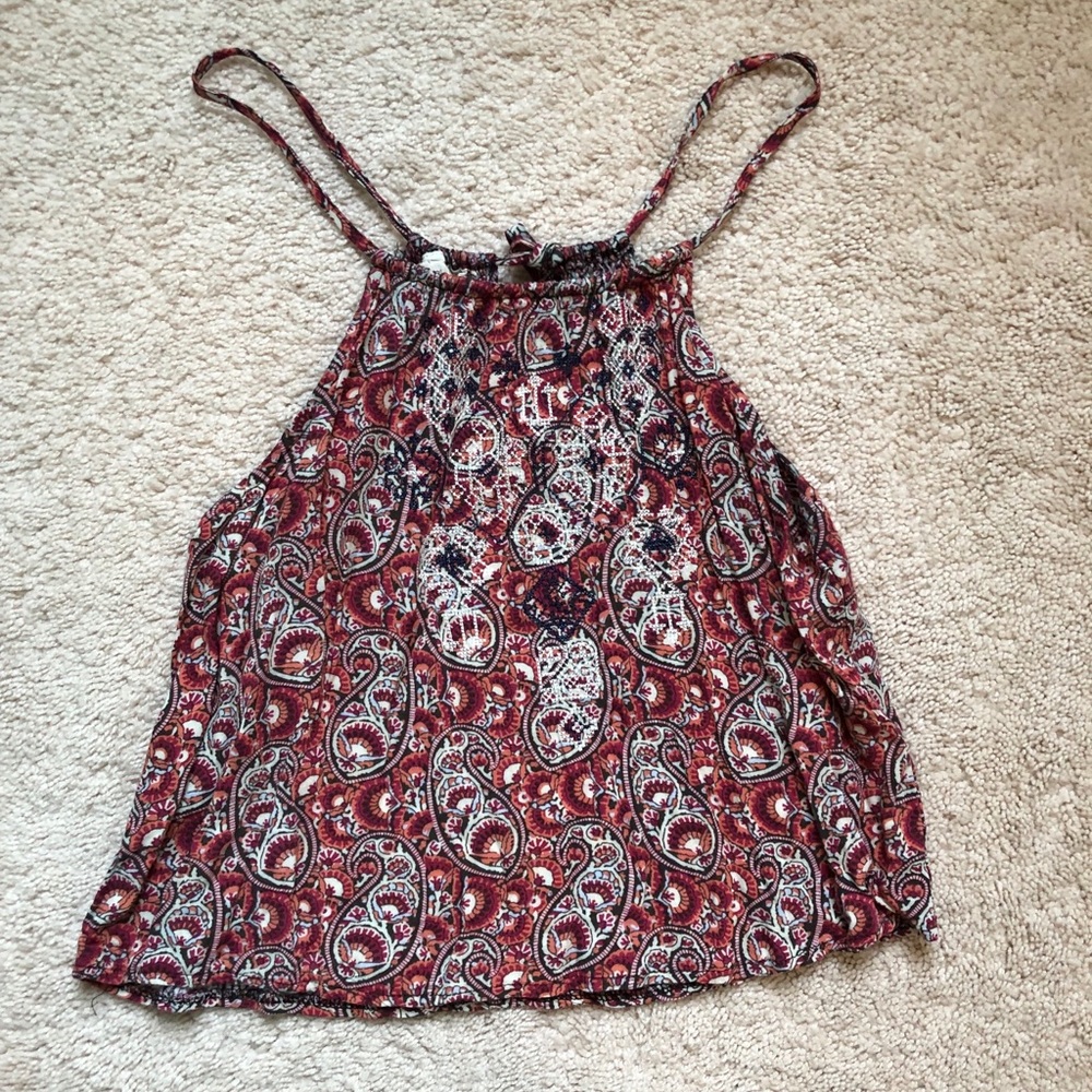 Patterned tank top
